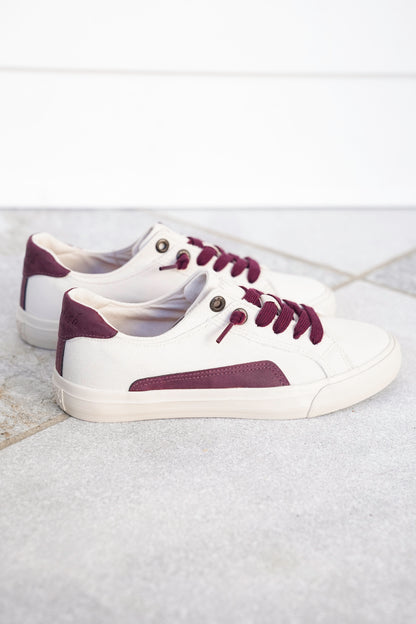 Blowfish Low Top Lace Up Canvas Sneaker