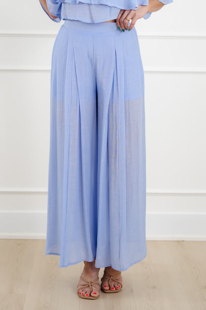 Off Shoulder Ruffle Top and Pant Set