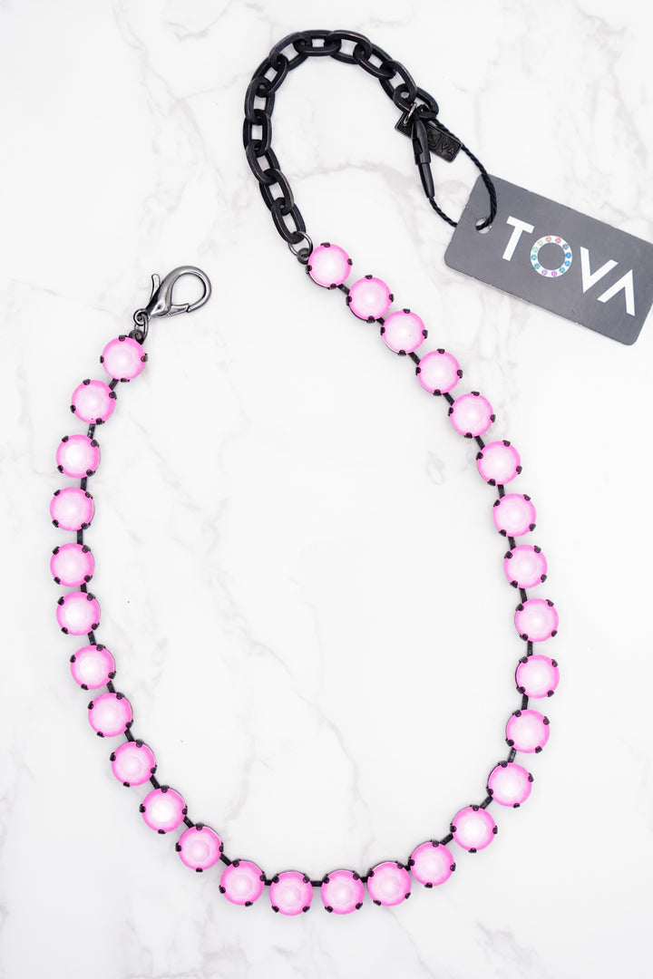 TOVA Oakland Pink Smutt Necklace