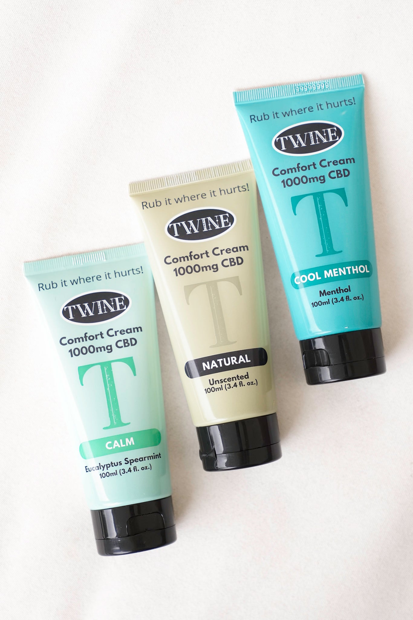 Twine Hemp Derived Cannabinol Comfort Cream 1000mg