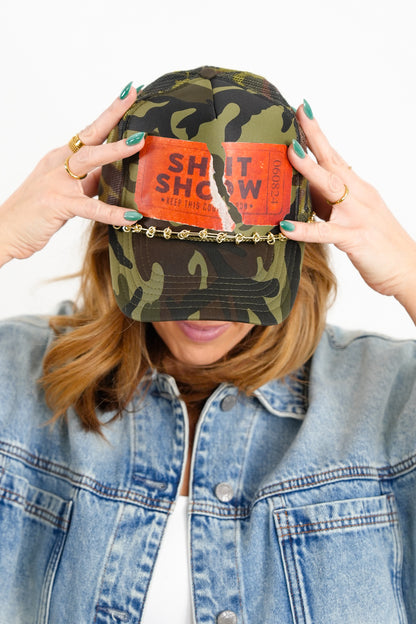 Ticket To The Shit Show Trucker Hat