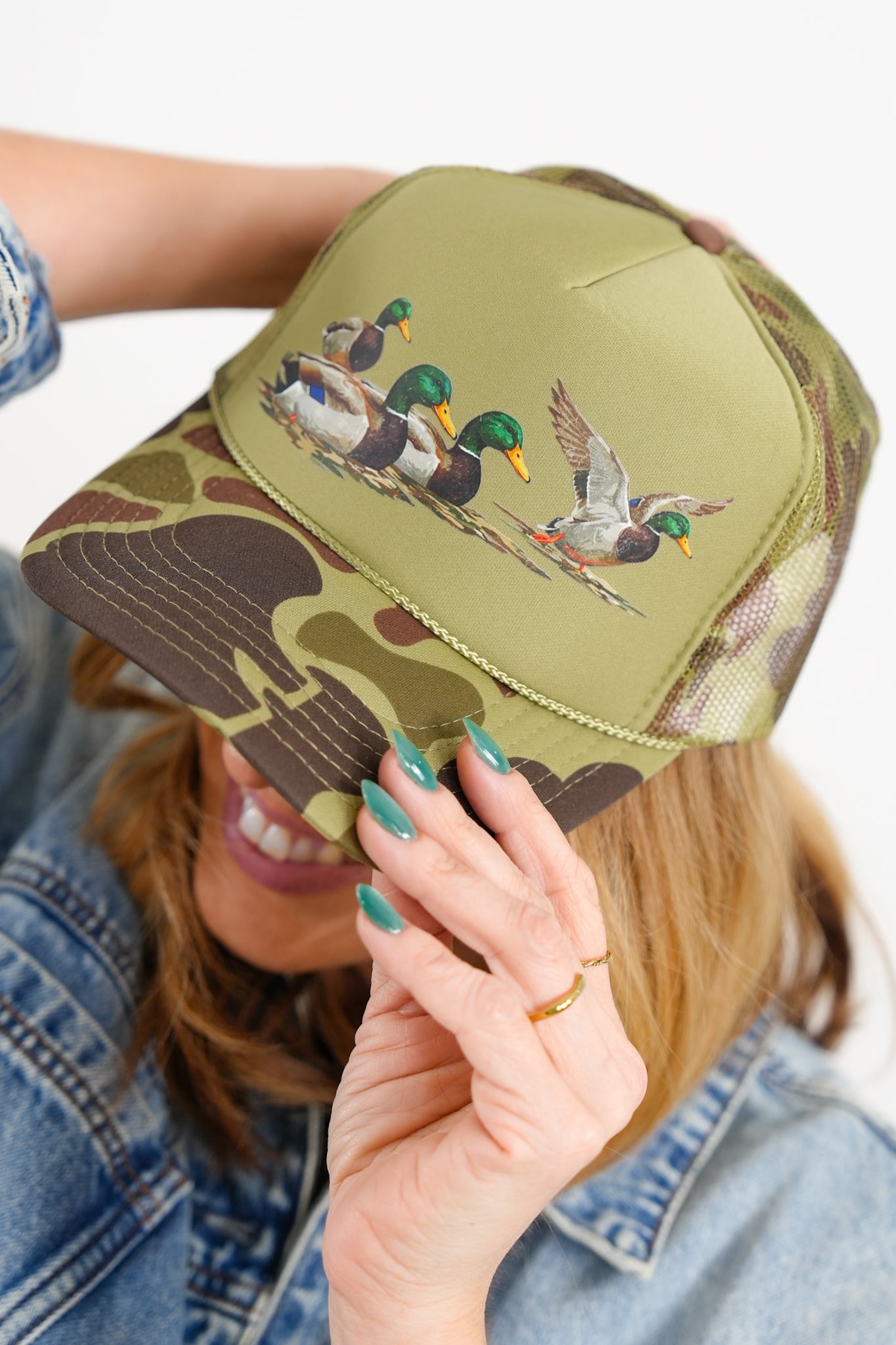 Mallard Ducks Trucker Hat