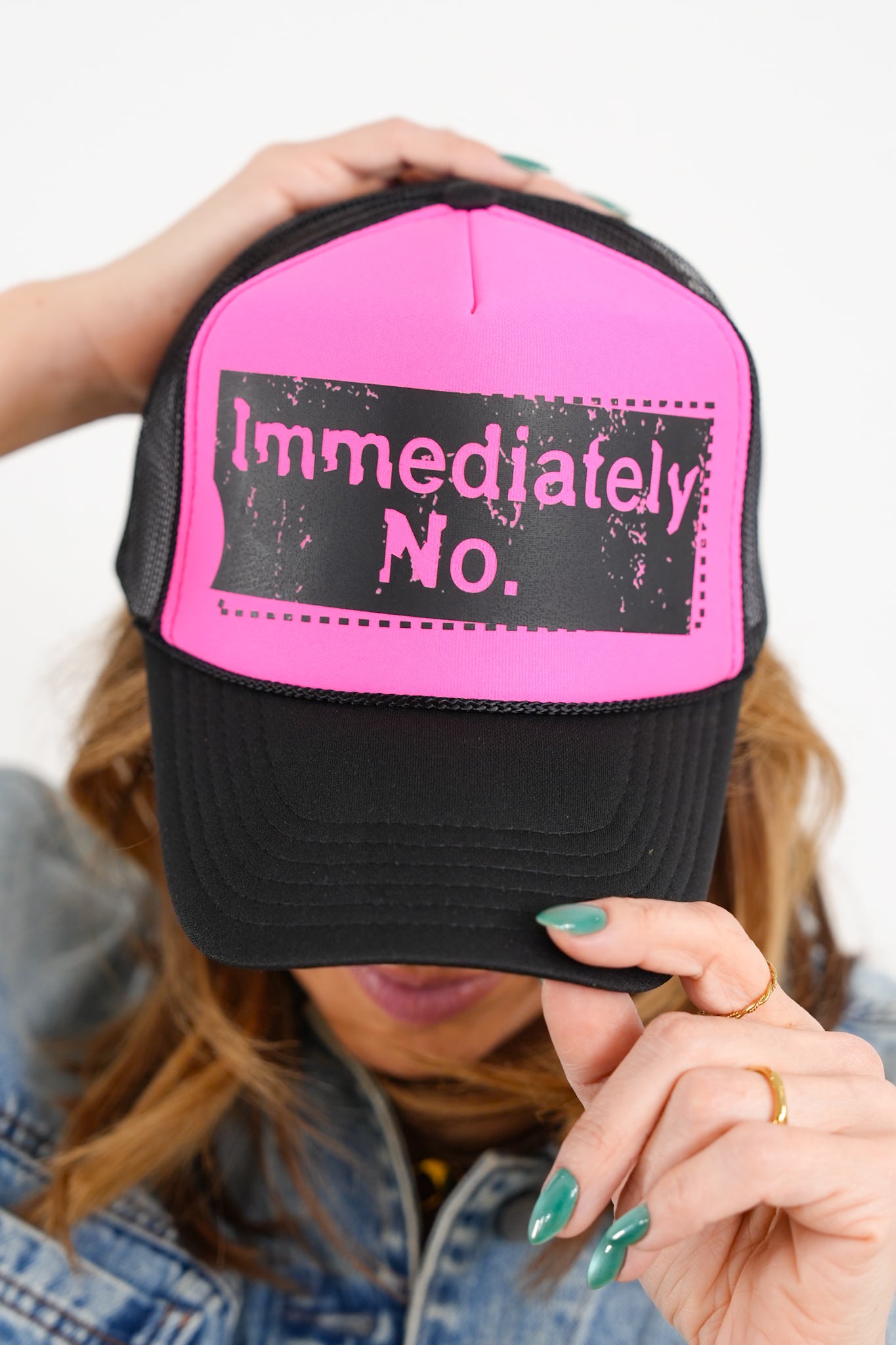 Immediately No Trucker Hat