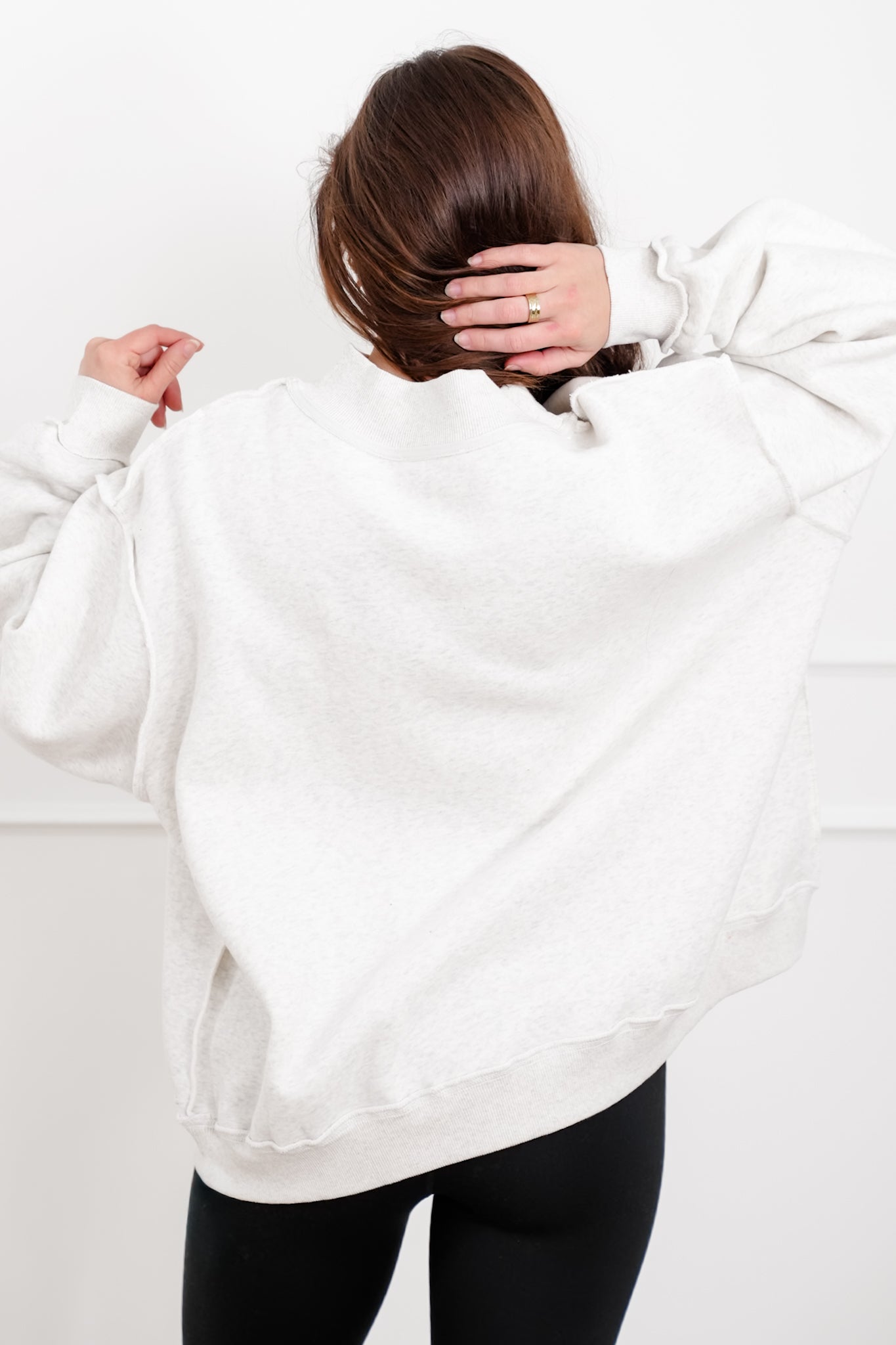 Long Sleeve Reversible "Cabernet/Hungover" Graphic Sweatshirt