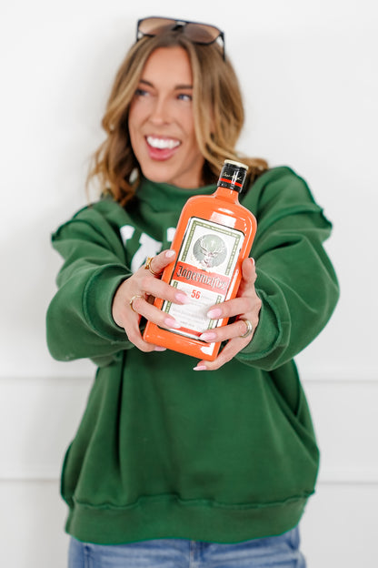 Long Sleeve Reversible "Jaeger/Hungover" Graphic Sweatshirt