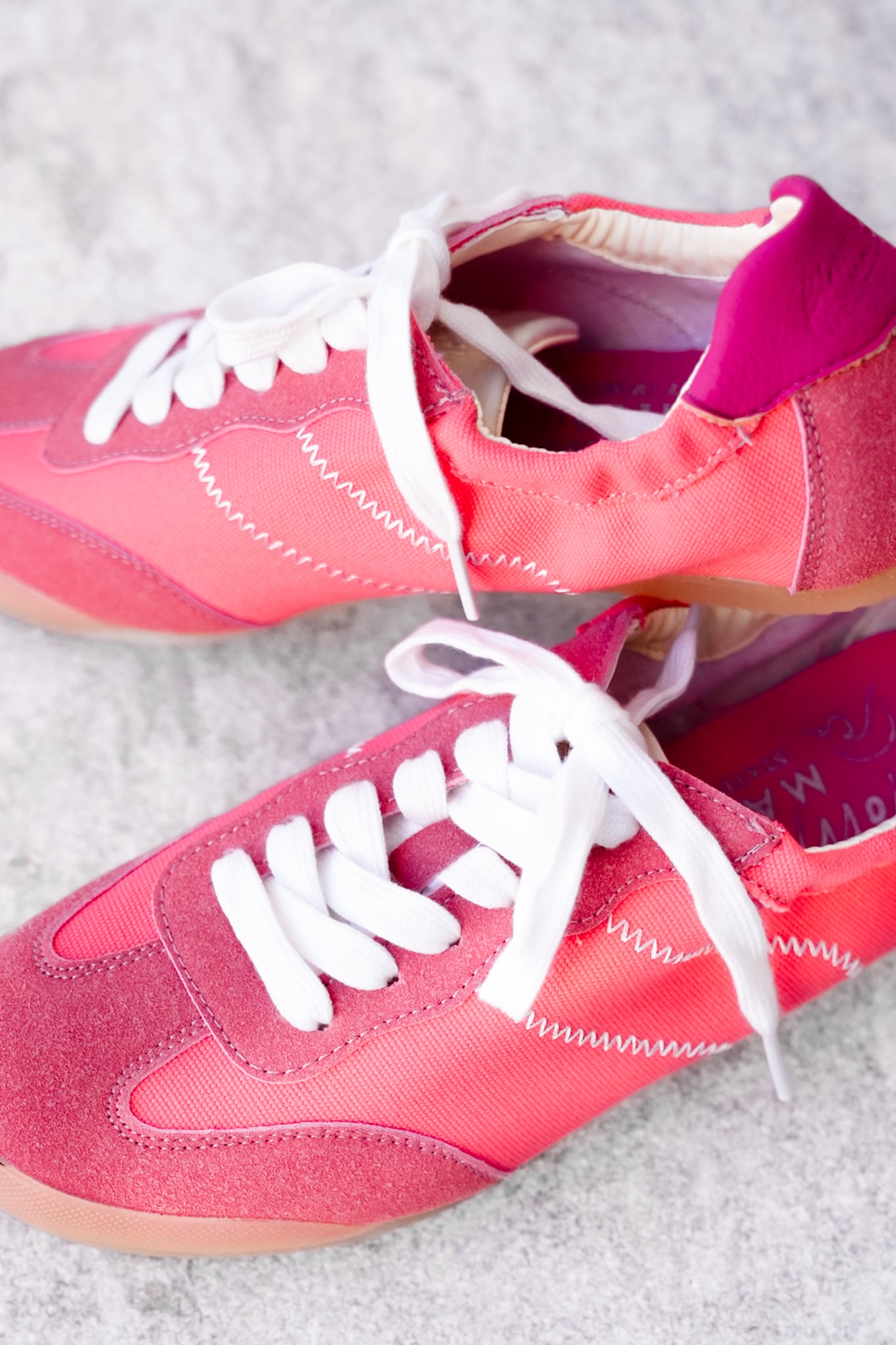 Blowfish Retro Canvas Lace Up Sneaker with Contrast Stitching