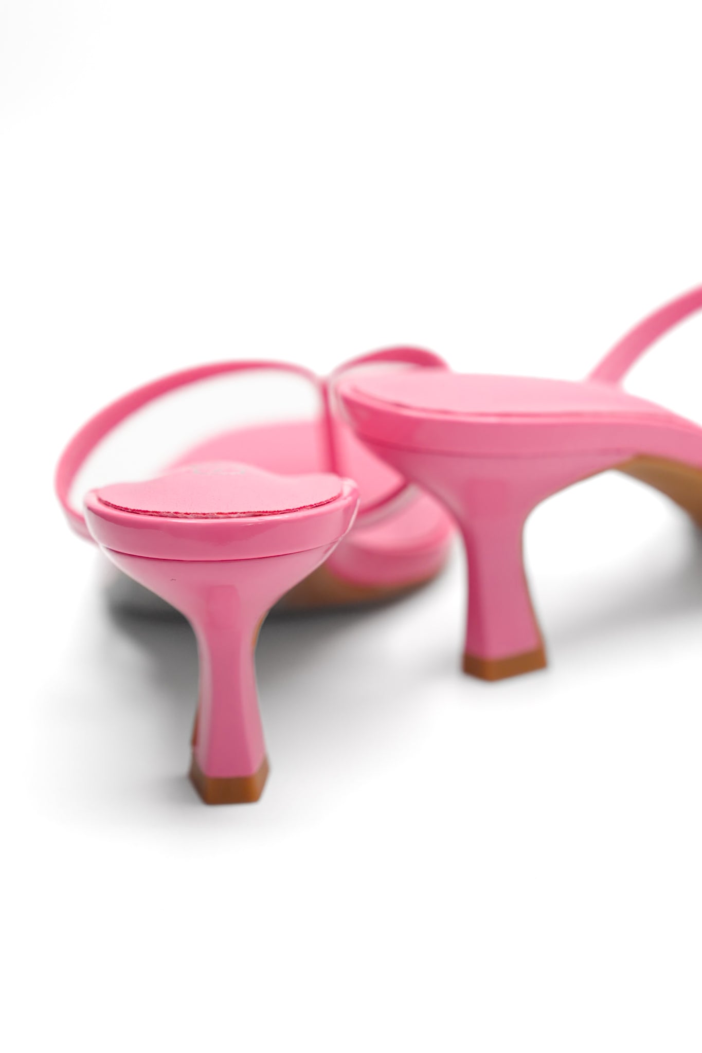 Square Toe Thong Kitten Heel Sandal