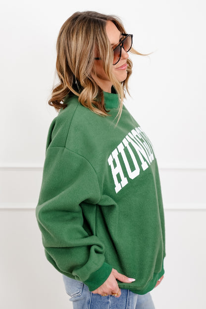 Long Sleeve Reversible "Jaeger/Hungover" Graphic Sweatshirt