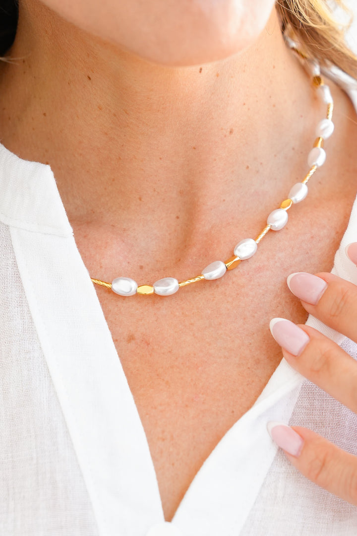 Treasure Jewels Sunlit Pearls Necklace