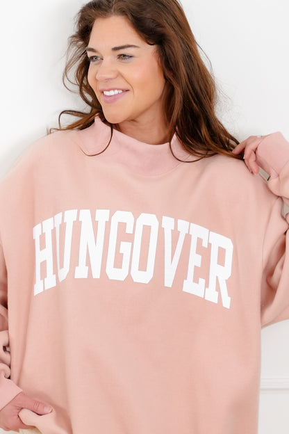Long Sleeve Reversible "Rose'/Hungover" Graphic Sweatshirt