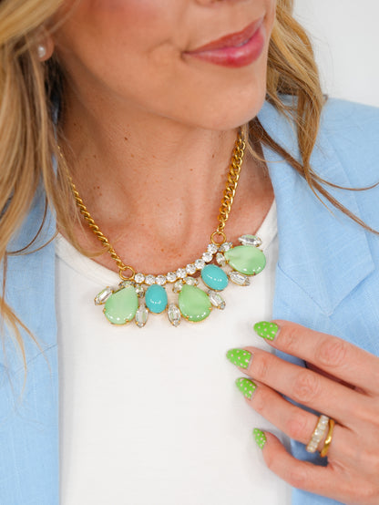 Yochi Gemstone Necklace