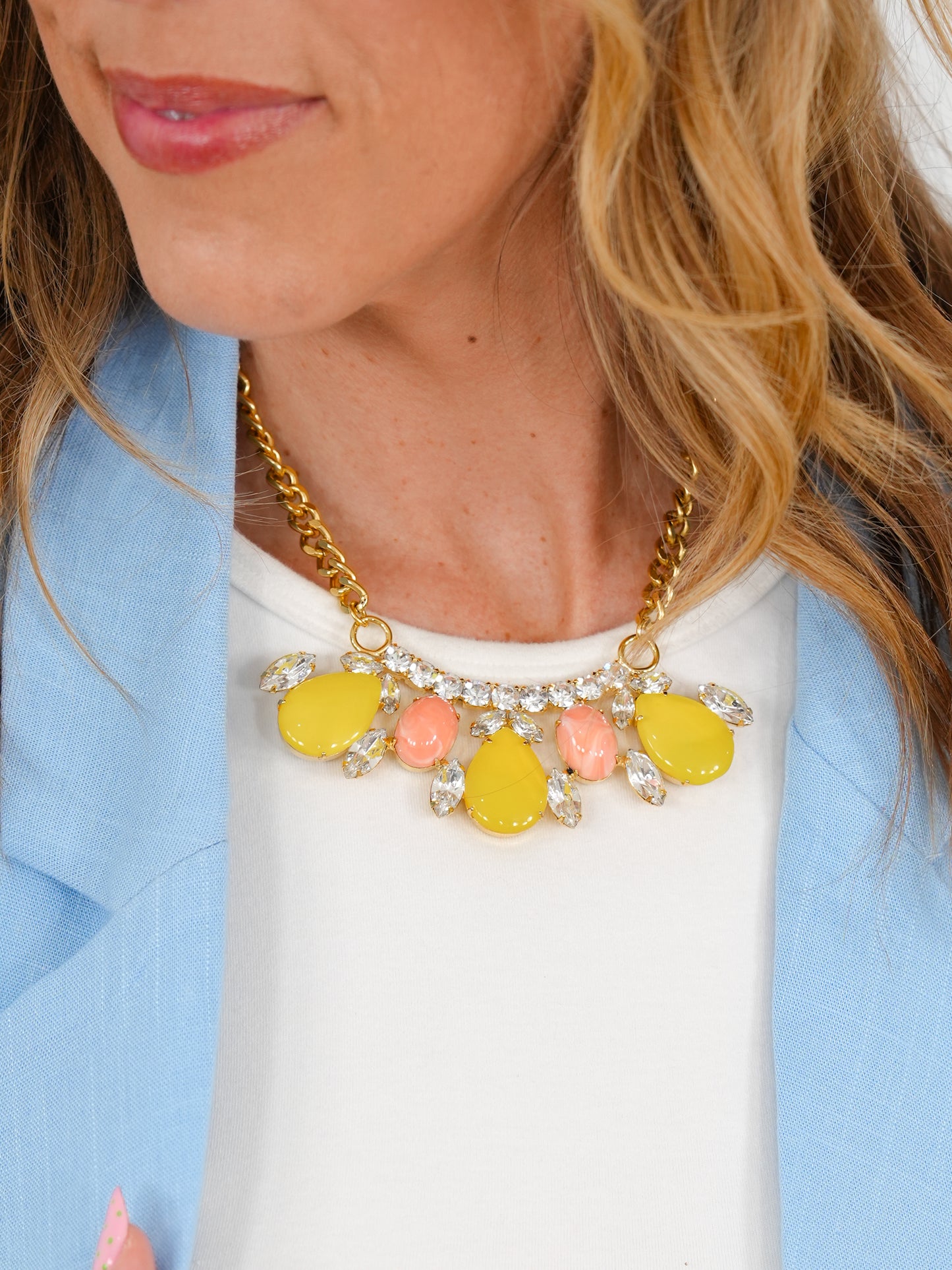 Yochi Gemstone Necklace