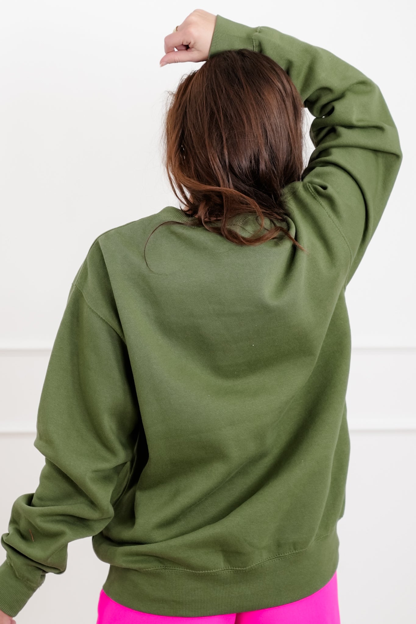 Long Sleeve "Tequila Always" Graphic Sweatshirt