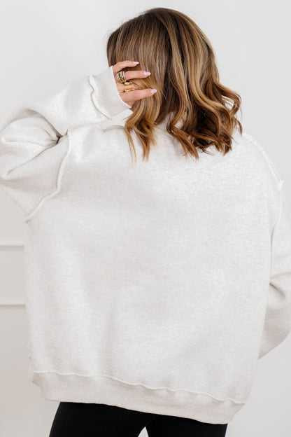 Long Sleeve Reversible "Pinot/Hungover" Graphic Sweatshirt