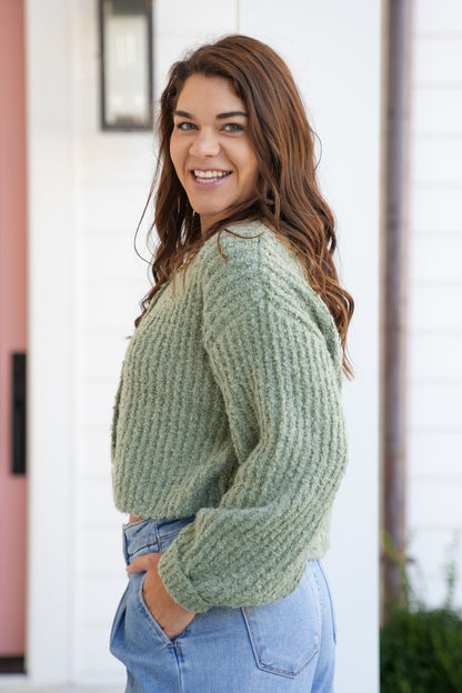 Long Sleeve Button Down Cardigan Sweater