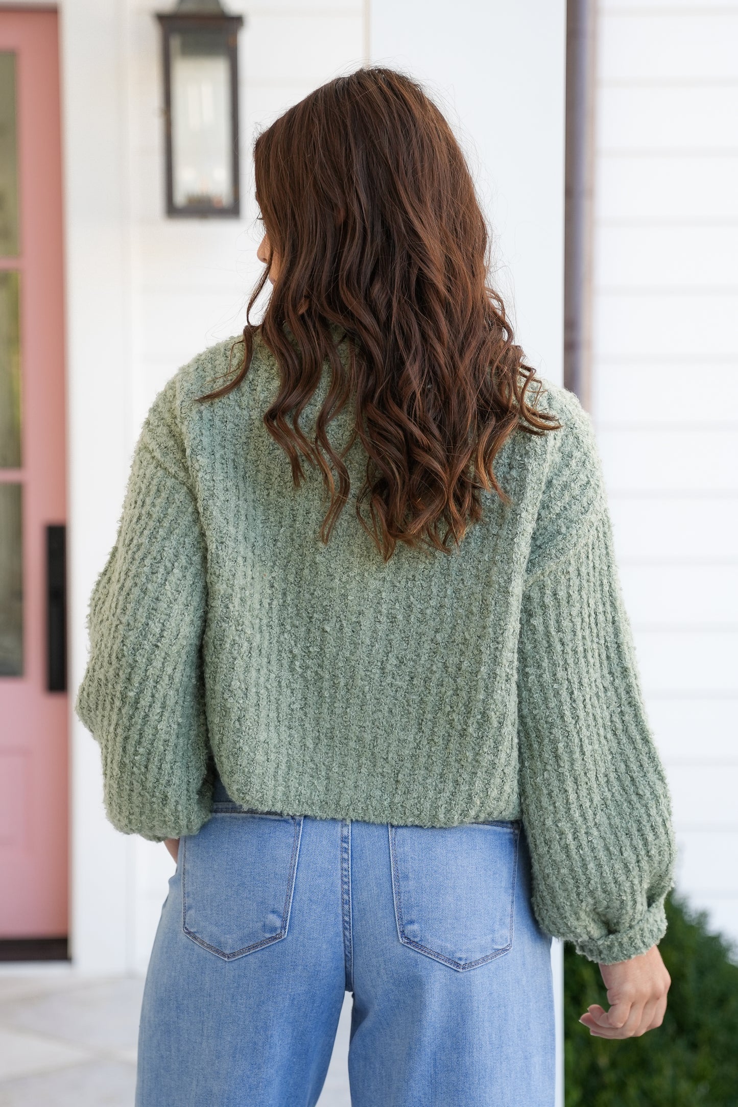 Long Sleeve Button Down Cardigan Sweater
