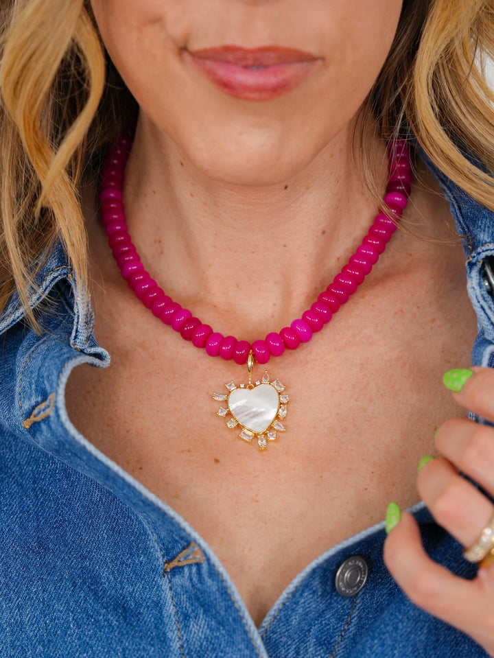 Gemelli Regal Red Necklace - Freckled Poppy