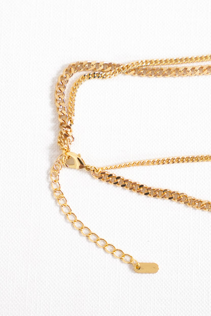 Treasure Jewels Layered Crystal Bead Necklace