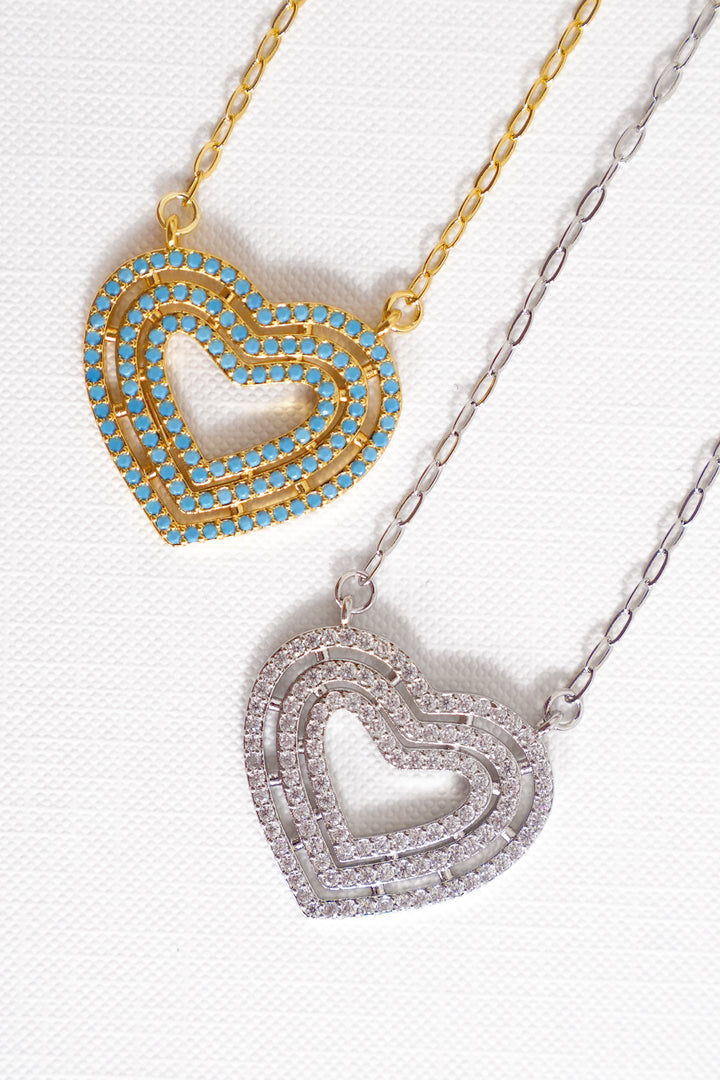 Treasure Jewels Pure Love Crystal Necklace