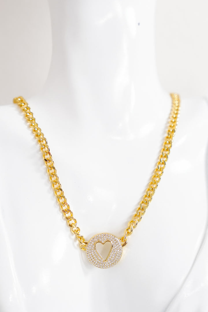 Treasure Jewels Sparkling Love Necklace