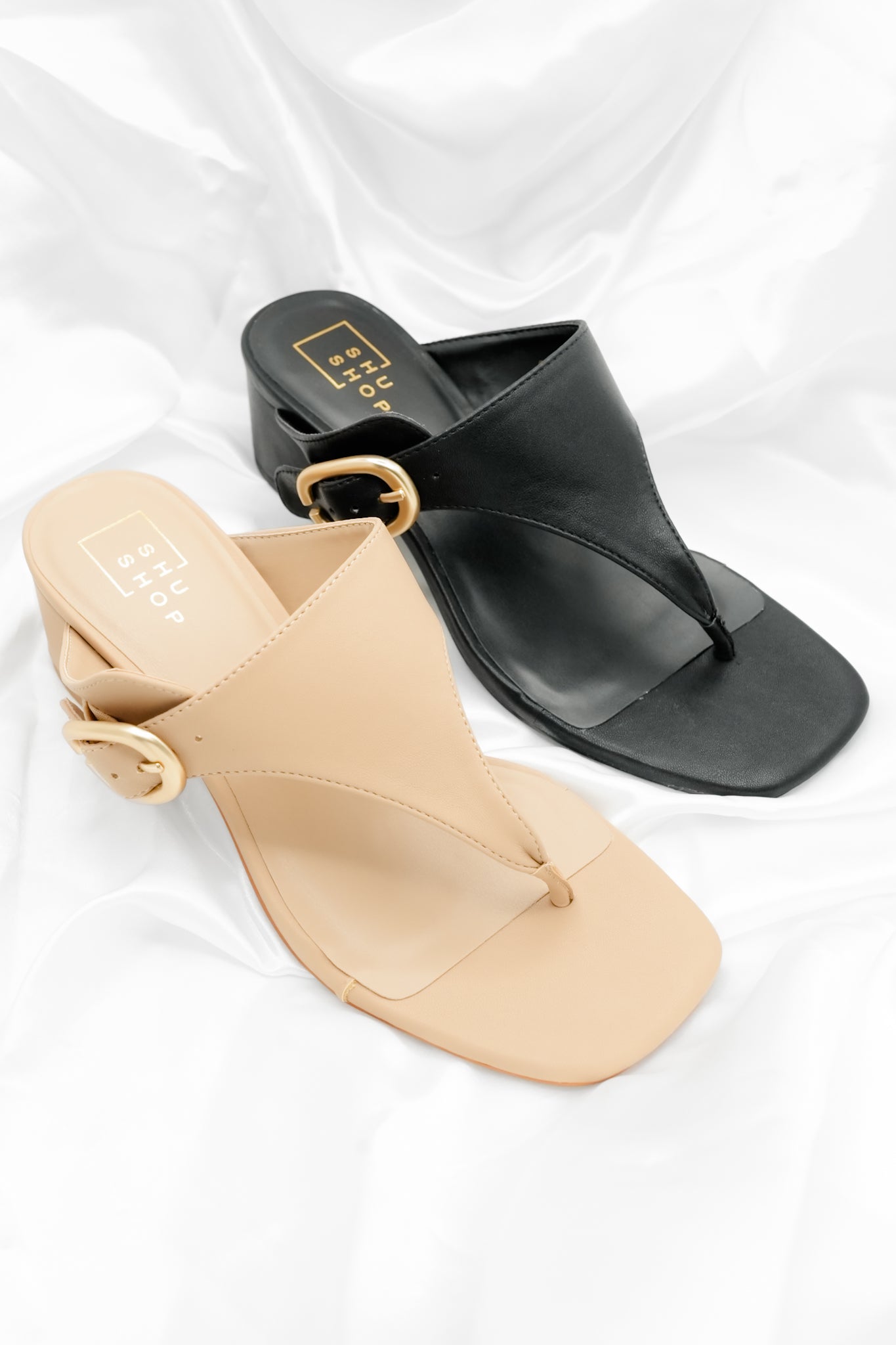 Shu Shop Modern Heel Sandal