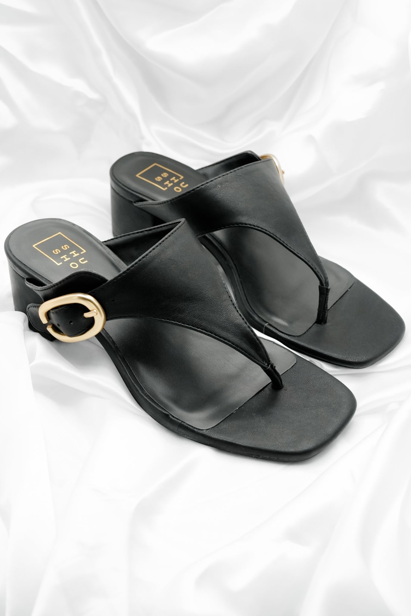 Shu Shop Modern Heel Sandal