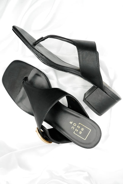 Shu Shop Modern Heel Sandal