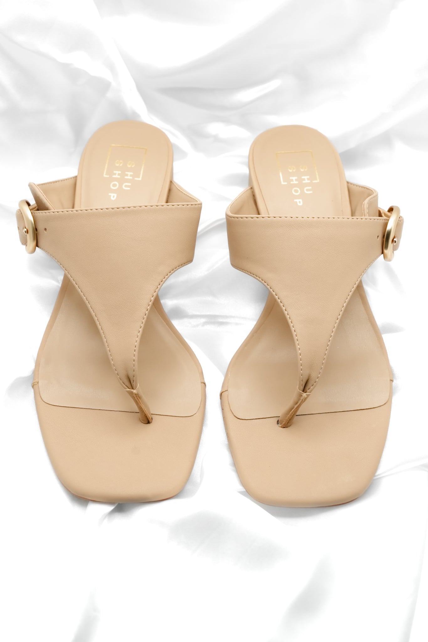 Shu Shop Modern Heel Sandal