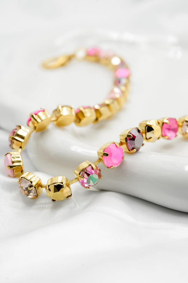 TOVA Oakland Choker in Aura Pink