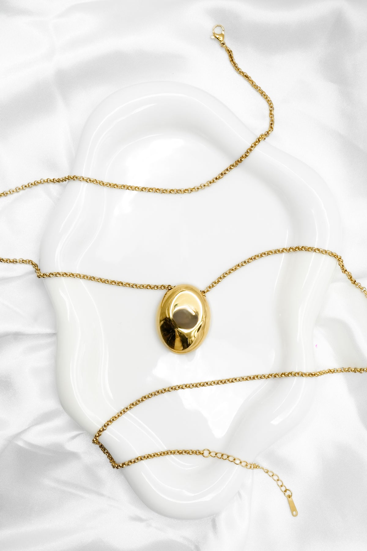 Treasure Jewels Liquid Luxe Drop Necklace