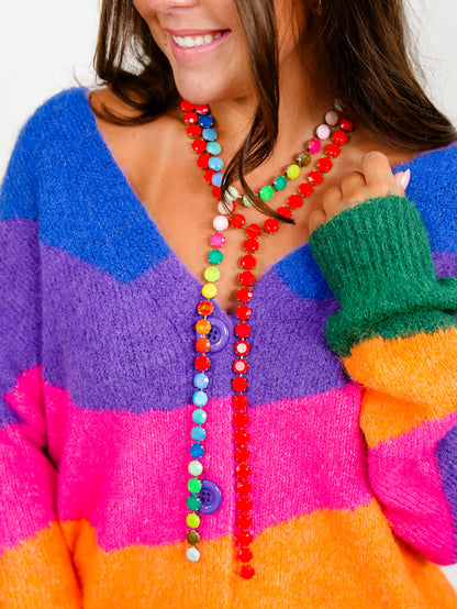 TOVA L.A. Crystal Drop Necklace