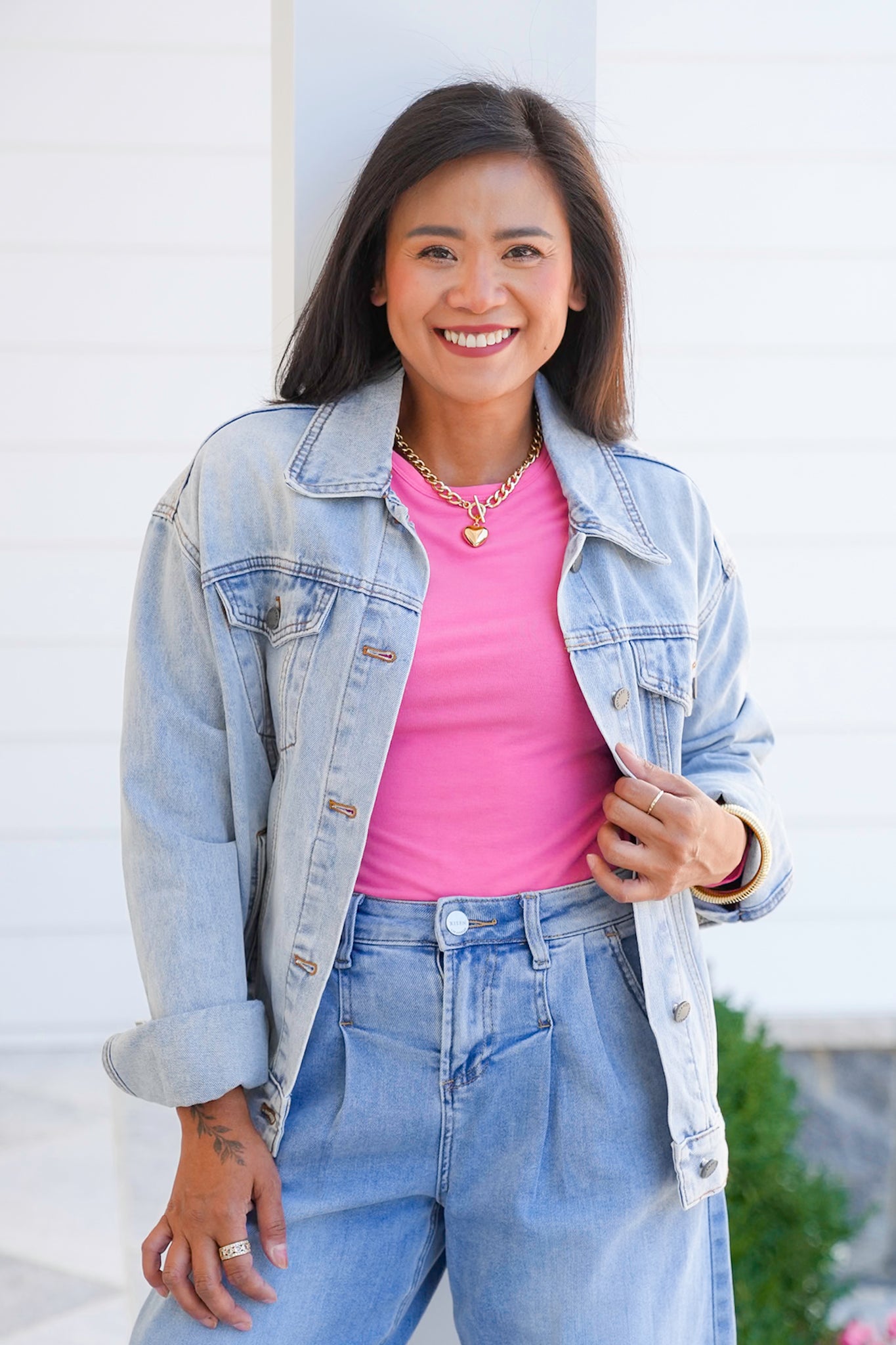 Door Buster! Basic Long Sleeve Crew Neck Top