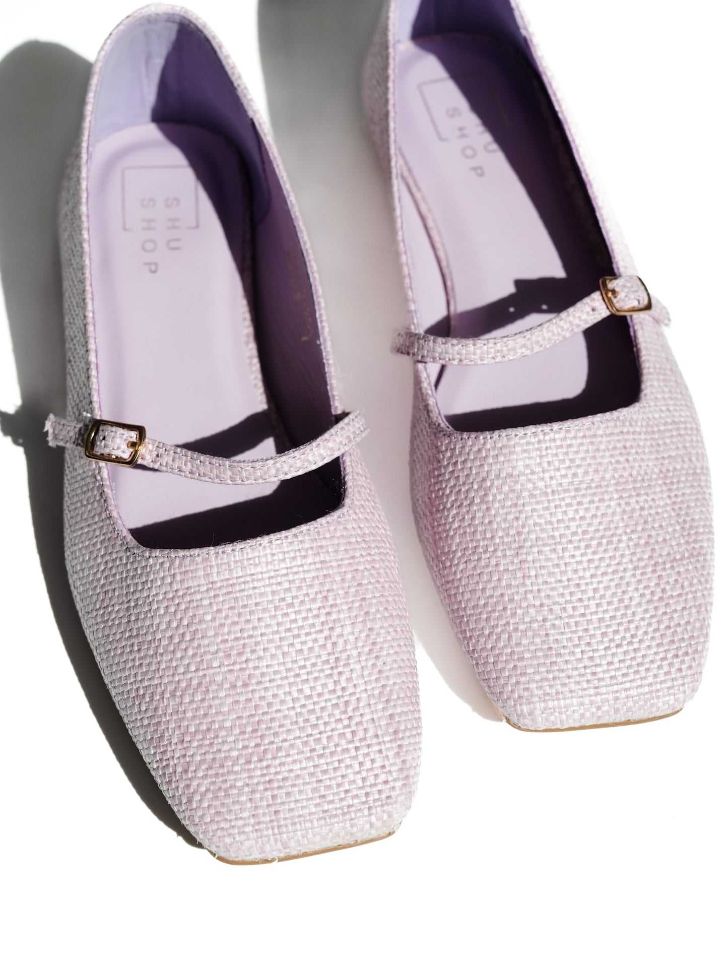 Shu Shop Woven Ballet Flats