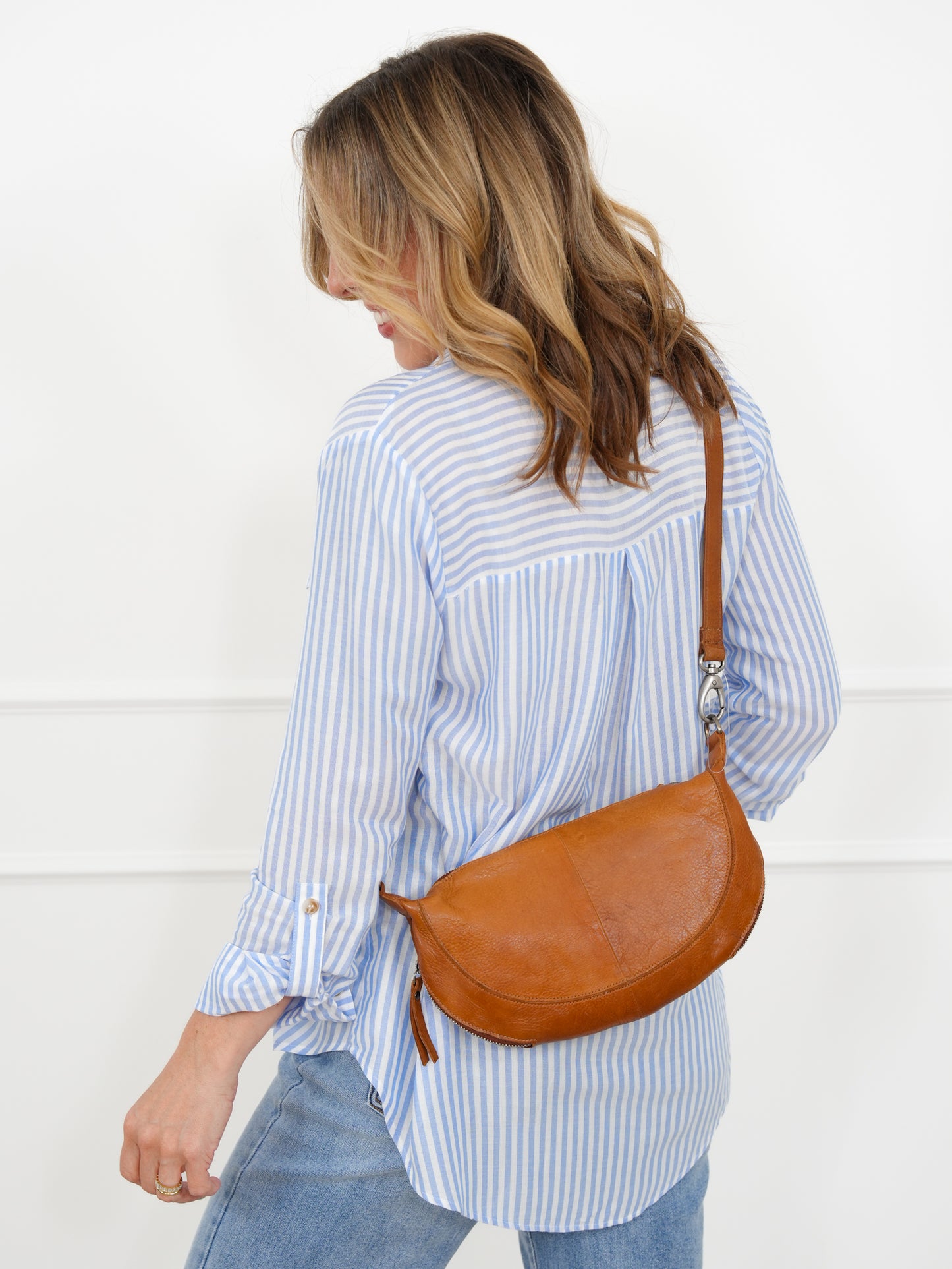 Latico Crosby Leather Sling Bag