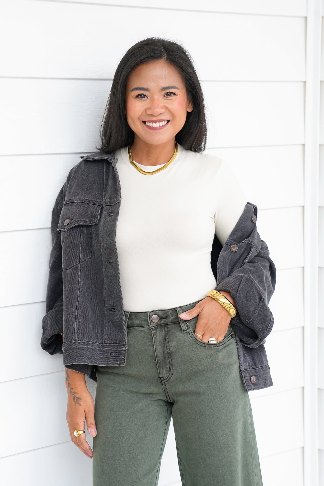 Solid Long Sleeve Top