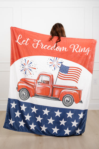 Stars, Stripes & Snuggles Cozy Blankets