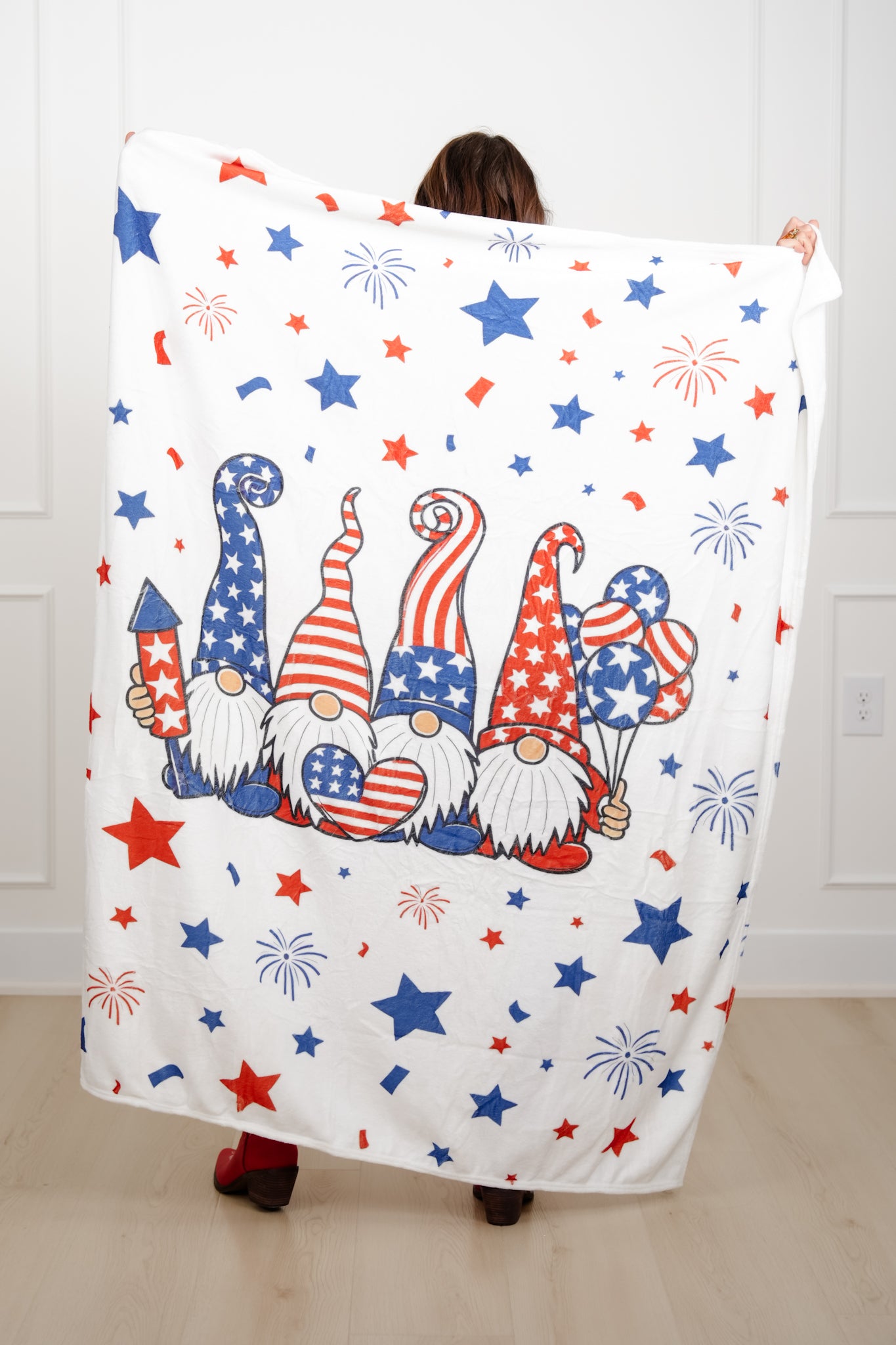 Stars, Stripes & Snuggles Cozy Blankets