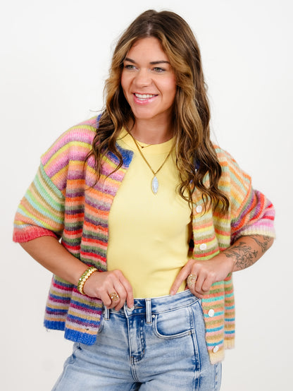Solid Ribbed Knit Tank Top