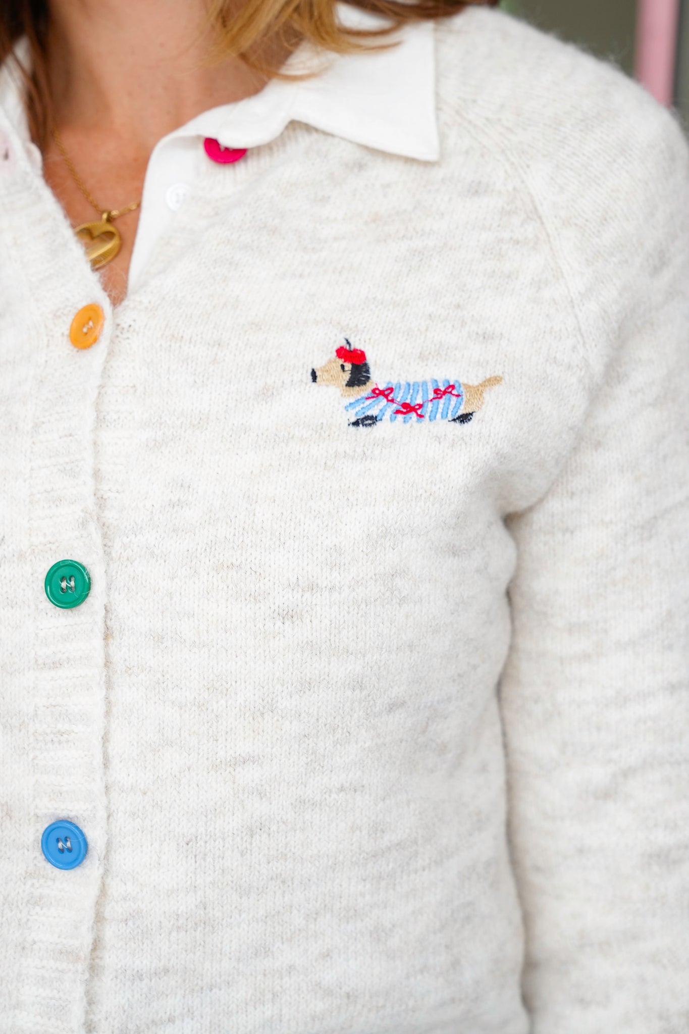 Hey Phoebe! Long Sleeve Button Down Cardigan