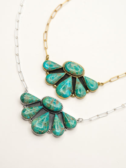 BOHO SOL Large Half Cluster Necklace