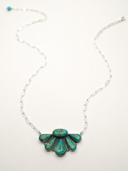 BOHO SOL Large Half Cluster Necklace