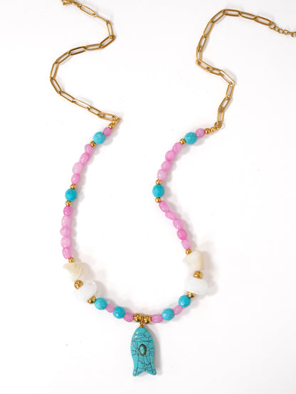 Treasure Jewels Amalfi Dreams Beaded Necklace