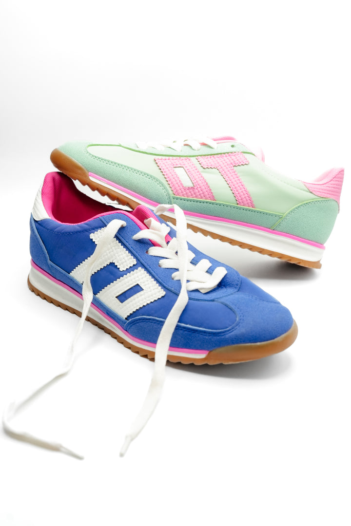 Vintage Inspired Vegan Suede Low Top Sneaker