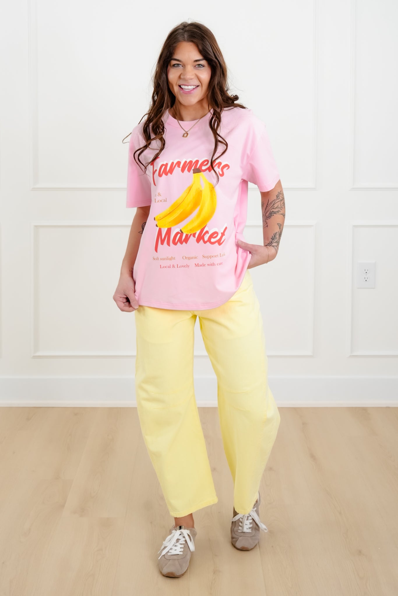Short Sleeve "Farmers Market" Graphic Tee