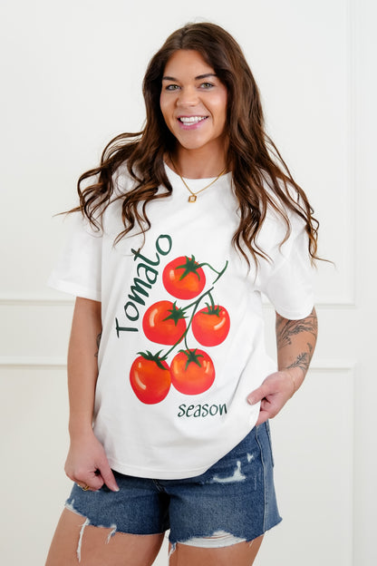 Short Sleeve "Tomato, Farm's Market" Graphic Tee