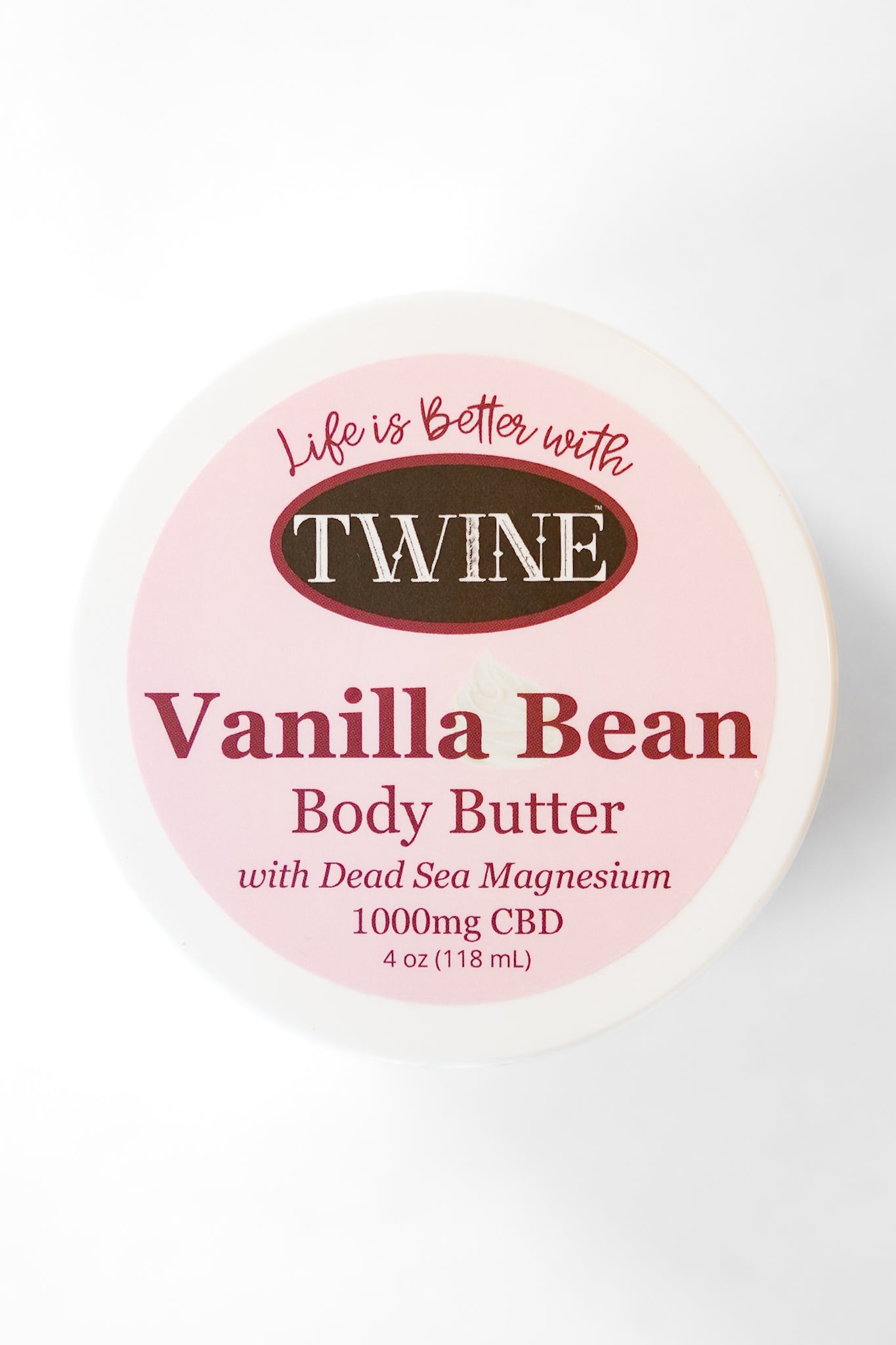 Twine 1000mg CBD Topical Body Butter *Final Sale*
