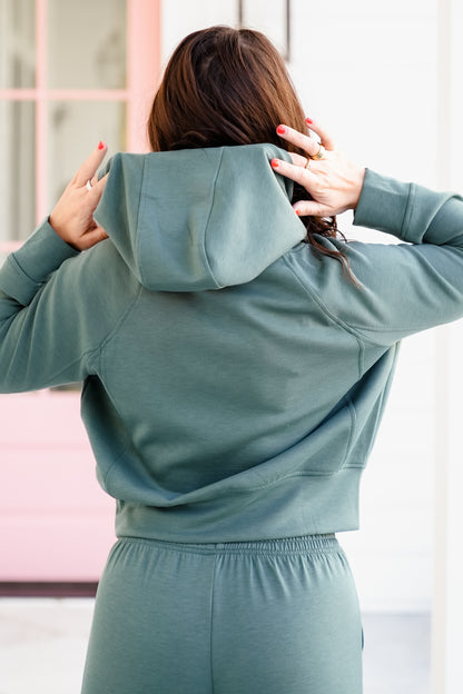 Poppy Day Door Buster! Zenana Scuba Hoodie