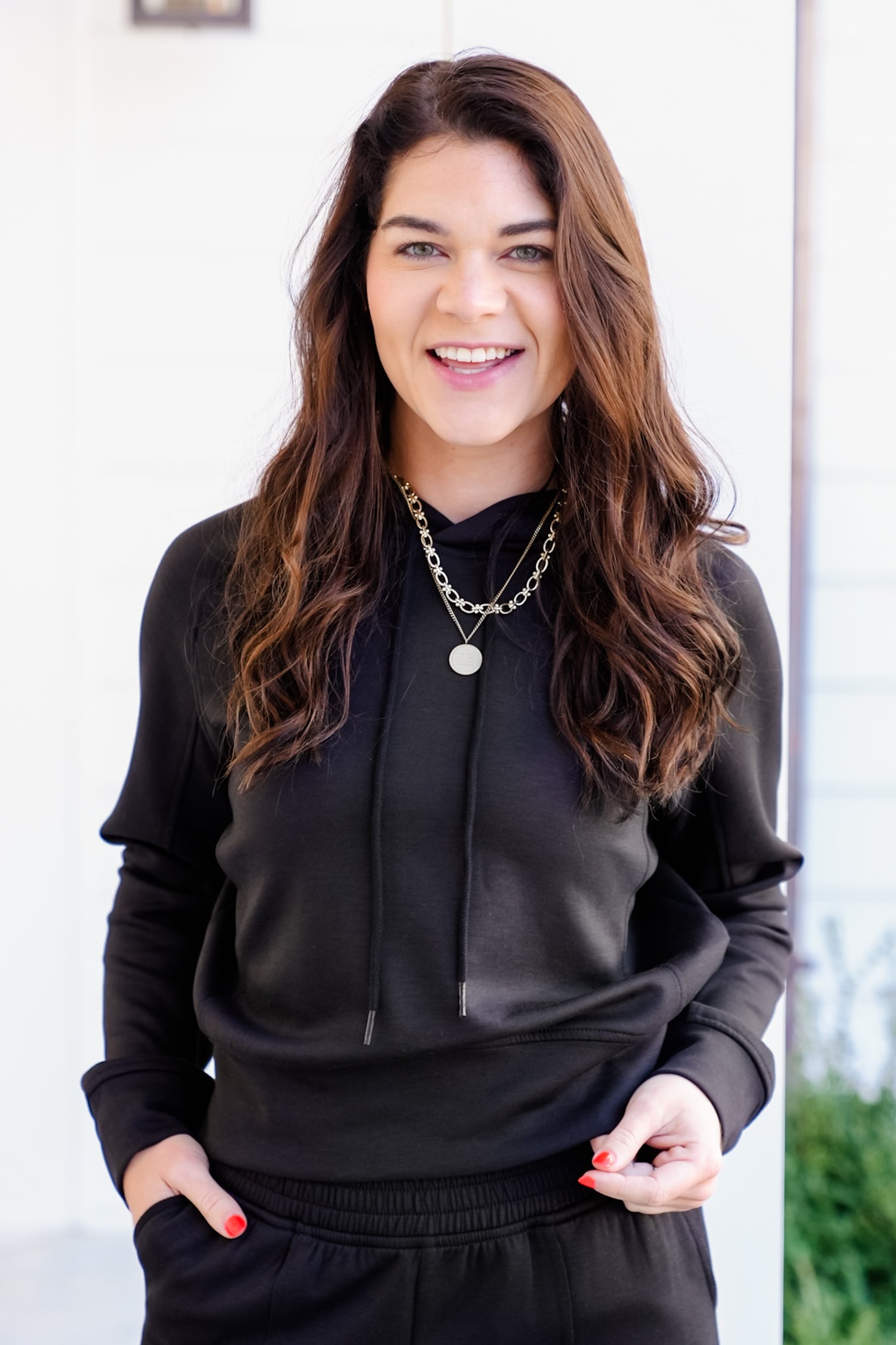 Poppy Day Door Buster! Zenana Scuba Hoodie