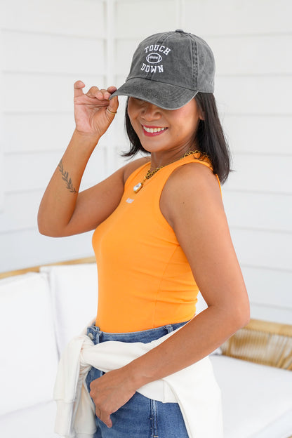 "Game Day" Embroidery Tank Top