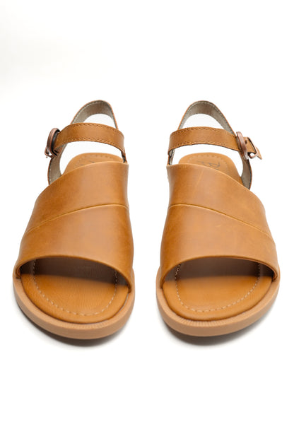 Blowfish Vegan Leather Asymmetrical Sandal